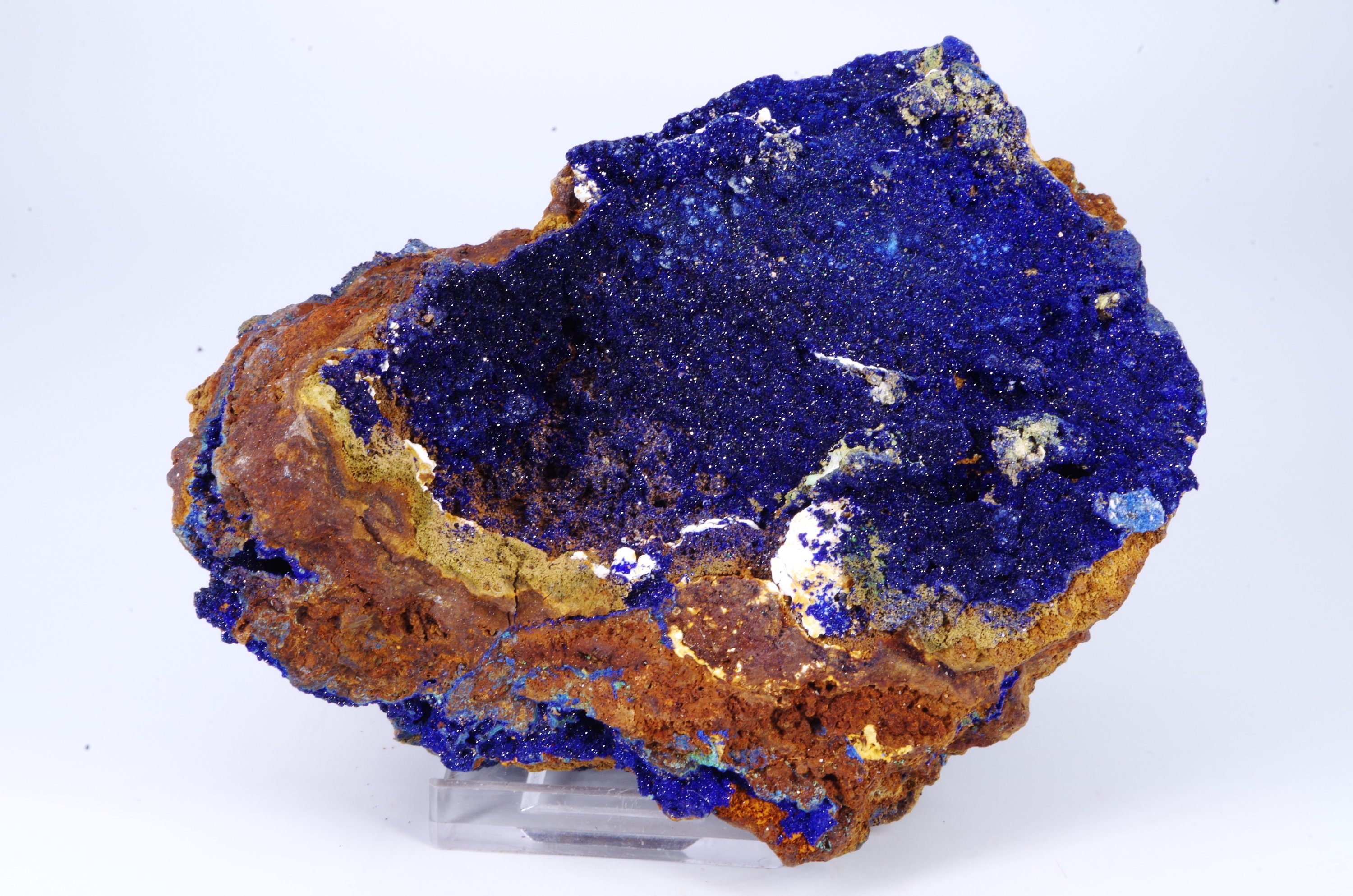 Azurite Aouli Maroc 10x9x6cm 297Gr