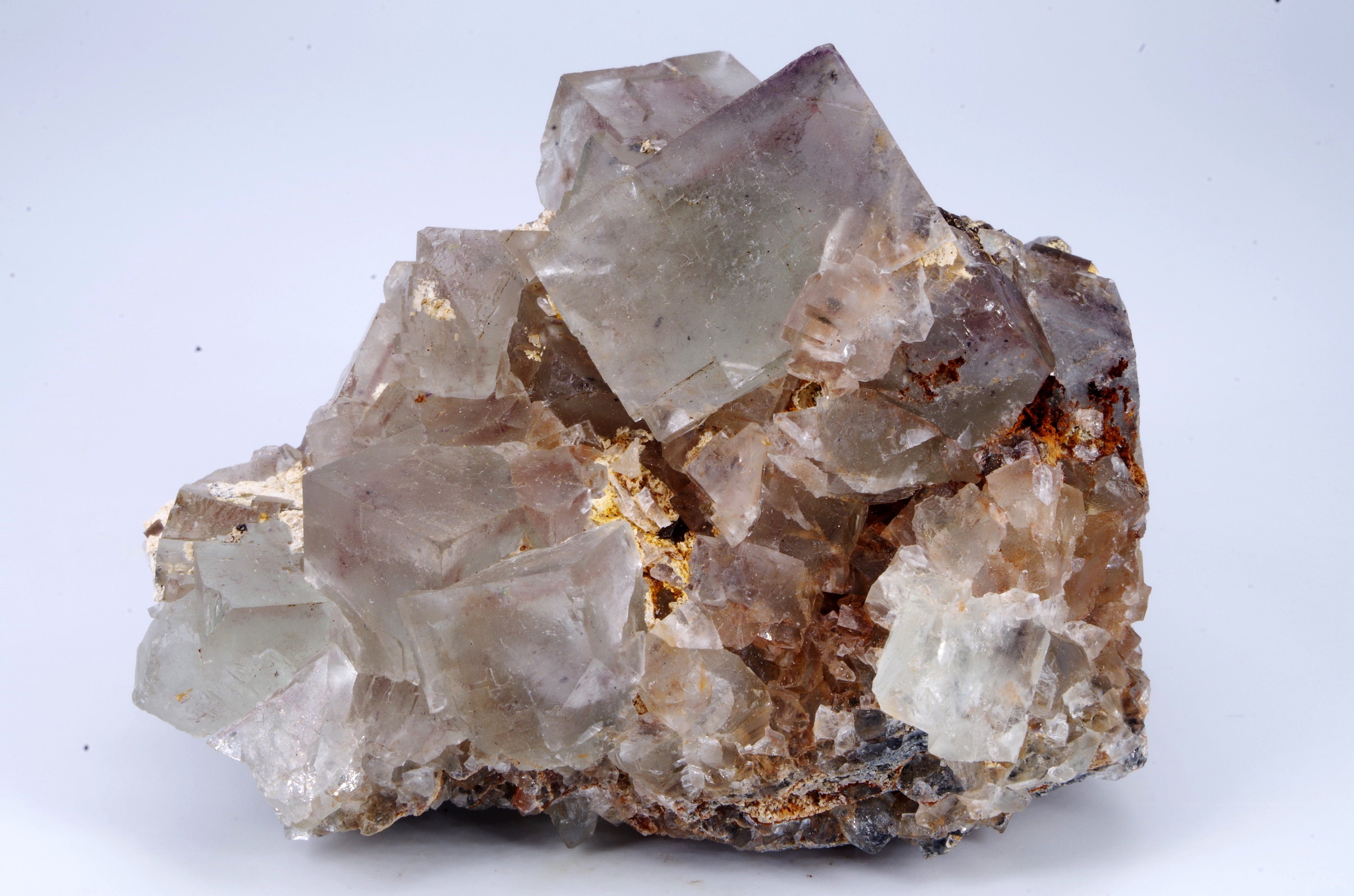 Fluorite Jean-Baptiste Mine Grèce/Greece 8x7x5cm 294G