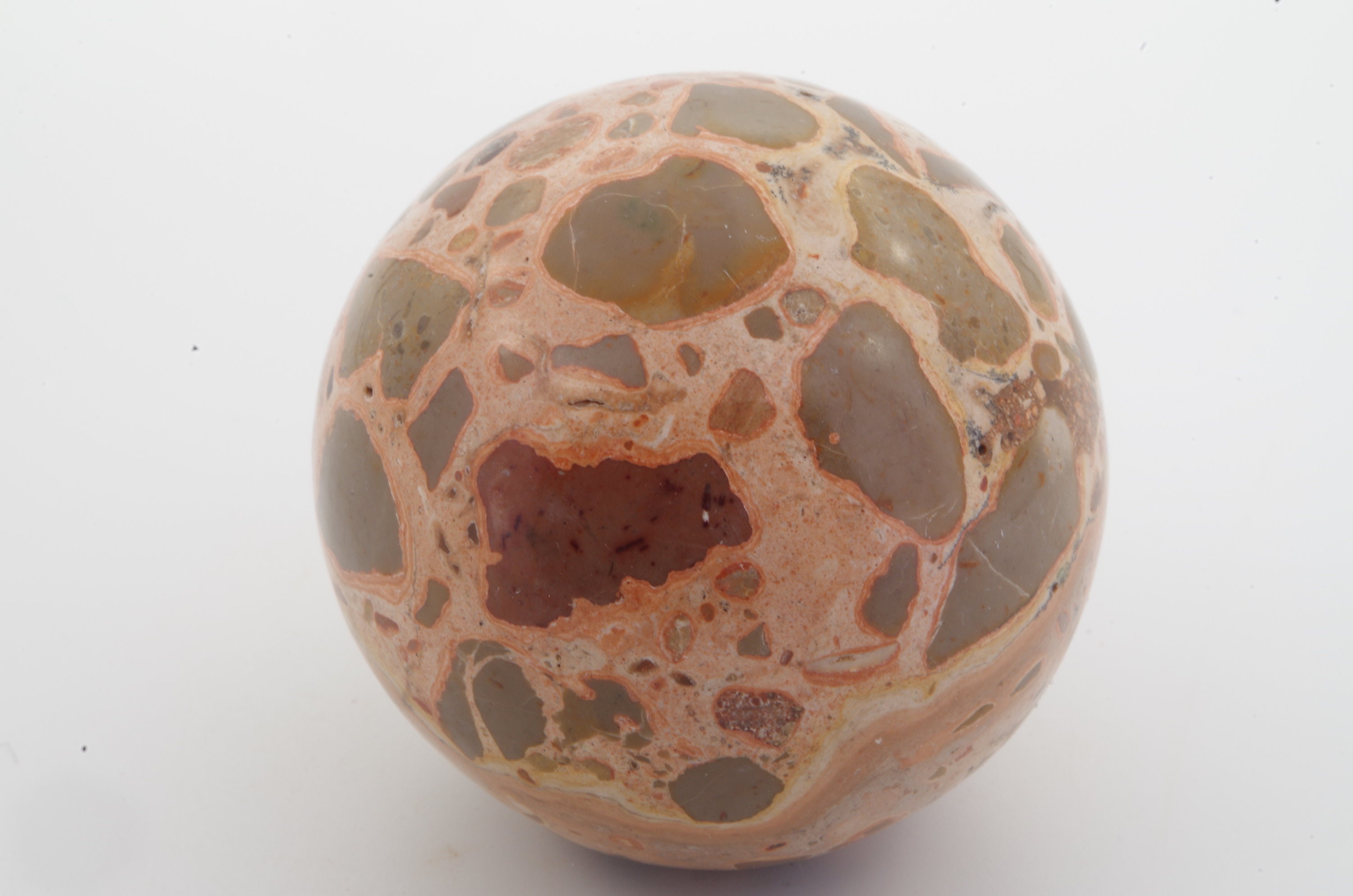 Sphère/Boule Léopardite Pérou/ 255 Gr /Diamètre/ 5.5 cm