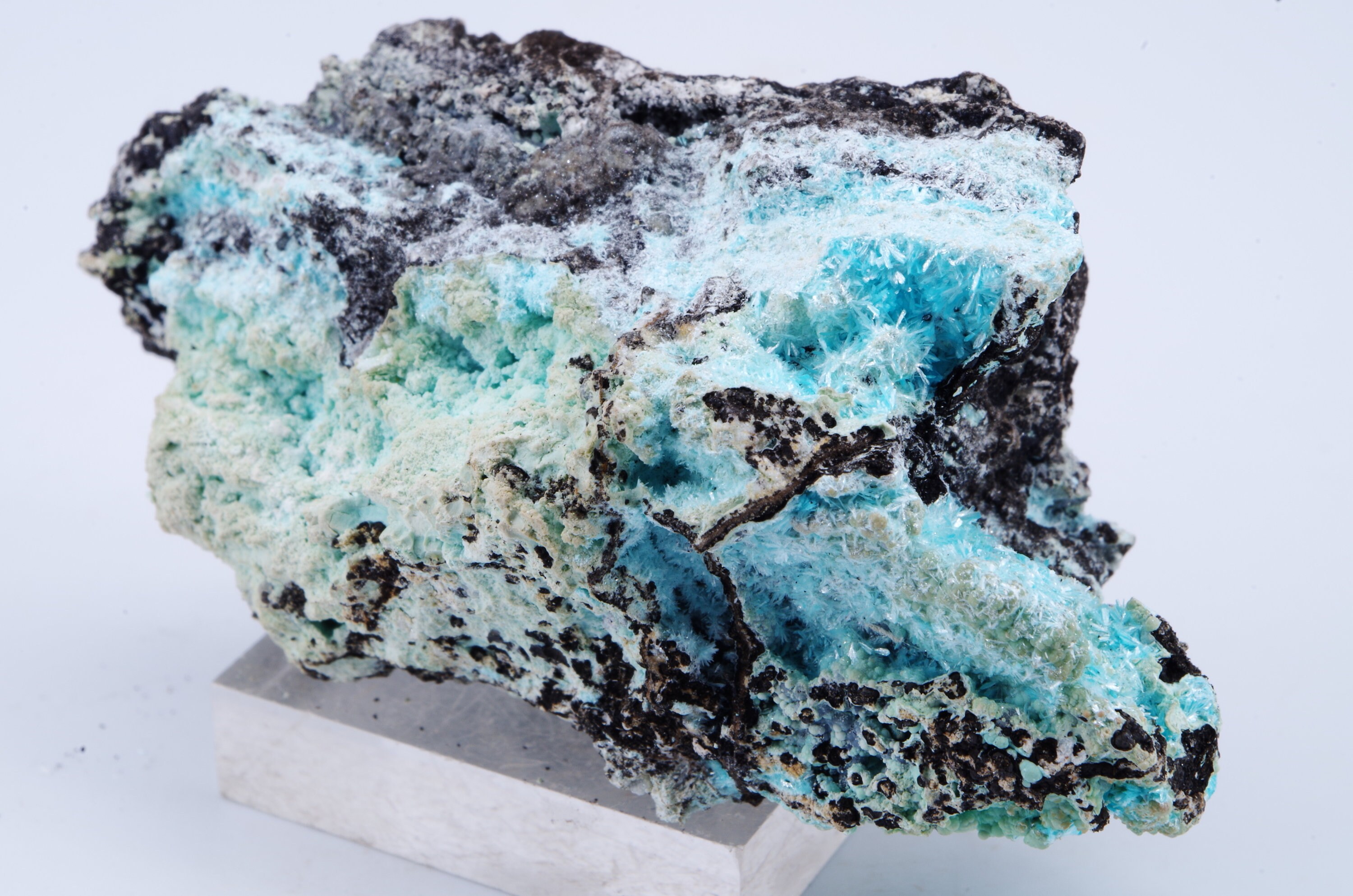 Aurichalcite Lavrion Mine Grèce/Greece 6.5x3.5x2.5cm 47G