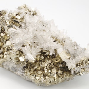 Pyrite Quartz Huaron Mine Peru / Peru 13.5x8x6cm 737gr