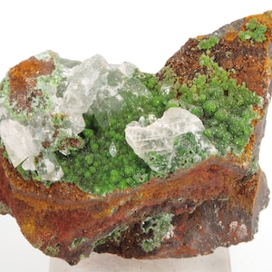 Conichalcite Calcite La Ojuela Mexico 5.4x4.5x2.5cm 50g