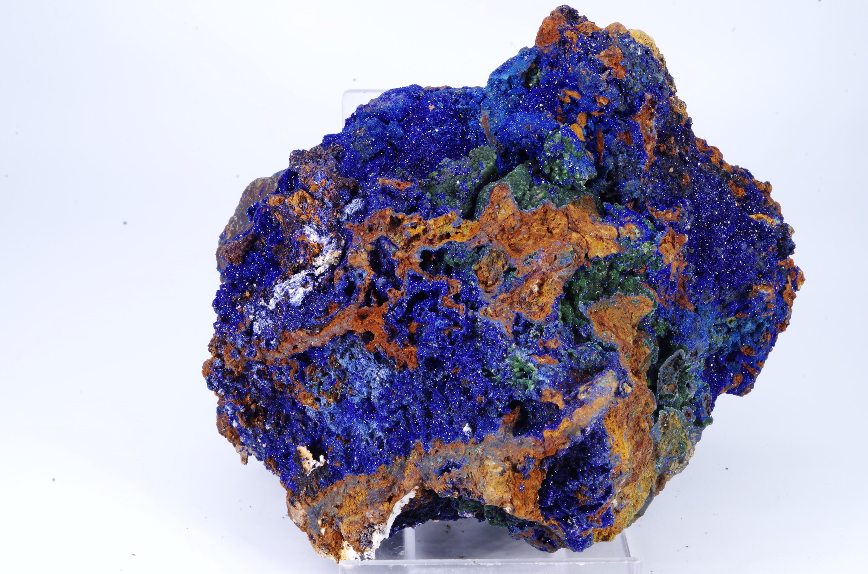Azurite Aouli Maroc 13x10x7cm 975Gr