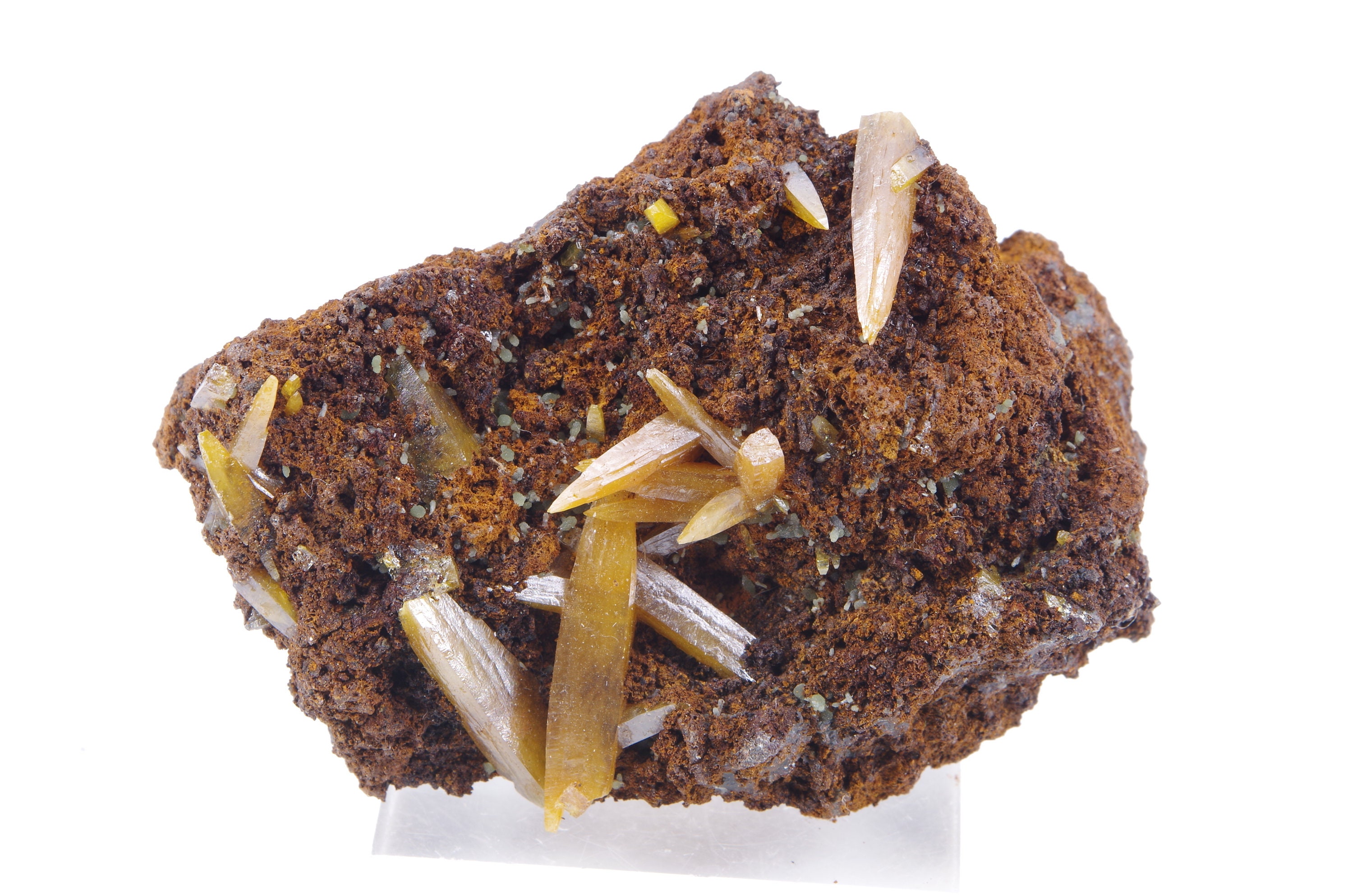 Wulfenite Ojuela, Mapimi, Durango Mexique 5x3.8cm 36Gr