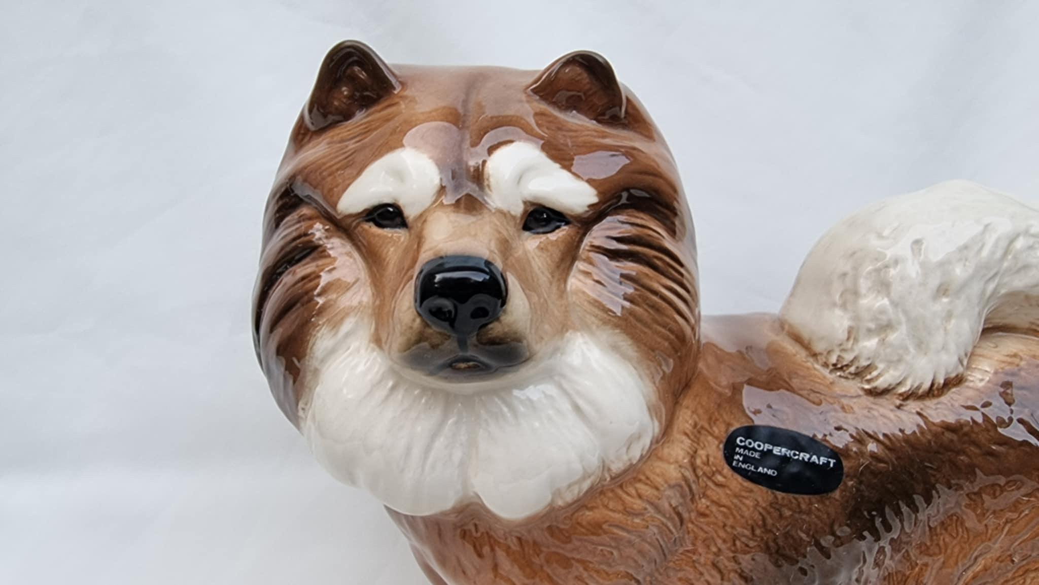 Coopercraft Dog, Coopercraft Figure, Dog Figurine, Copper Craft