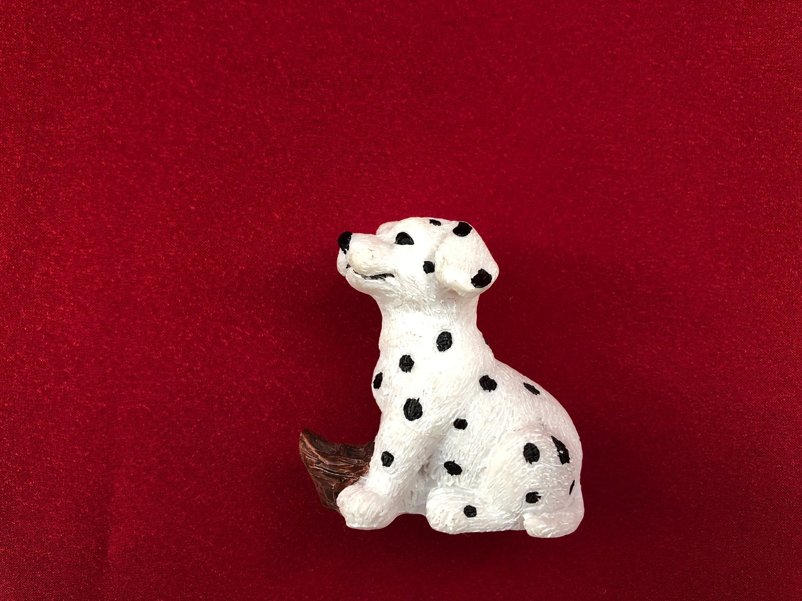 Dalmatian Figurine Pottery Dog Figures Porcelain Dog Figure - Etsy