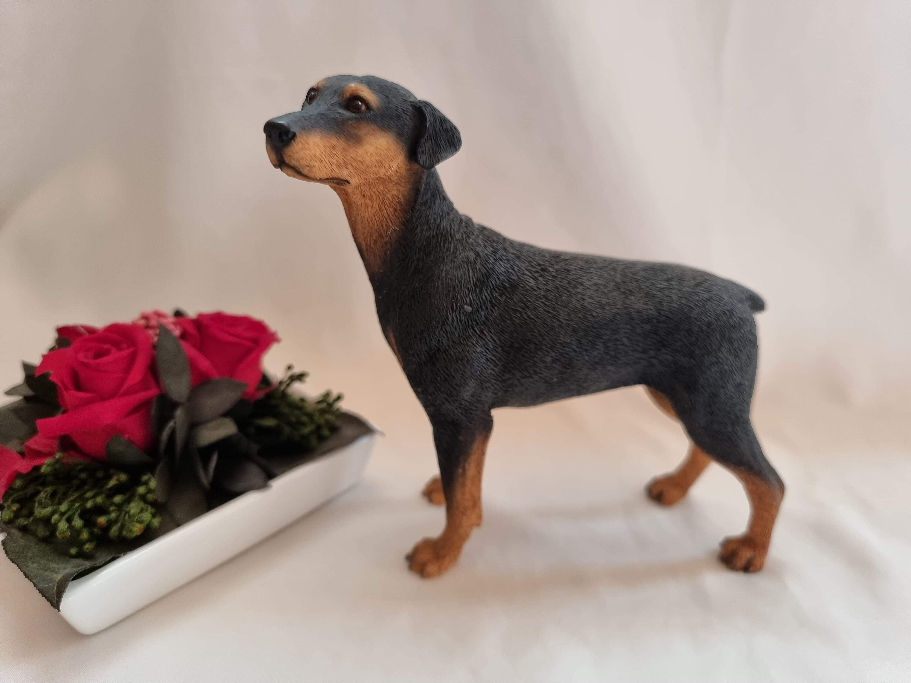 Doberman figurine - Etsy 日本