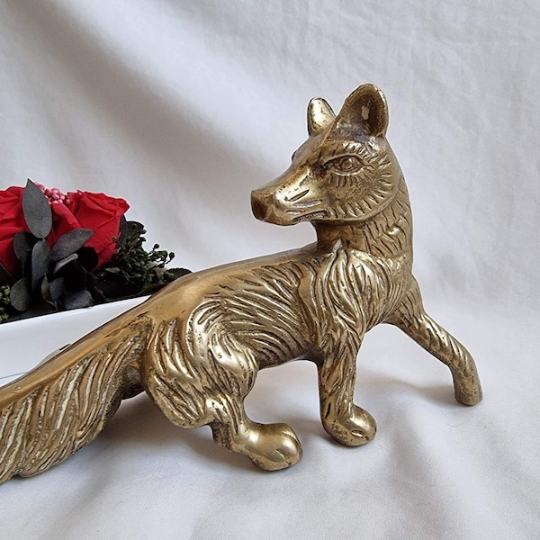 Brass Fox Etsy