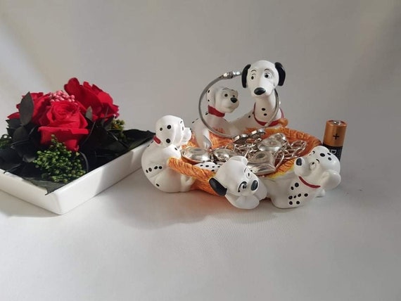 101匹わんちゃん、ダルメシアンの置物、ディズニー ダルメシアンの置物