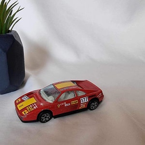 Vintage Car Model, Ferrari car model, burago car, burago, Ferrari 348, Ferrari model