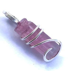 11.40 TCW Bi Color Tourmaline Crystal Pendant, Twin Tourmaline Pendant,Watermelon Tourmaline Jewelry,Pink Tourmaline Pendant, Wedding Gift