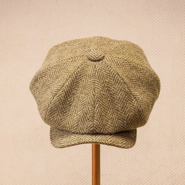 Green Newsboy Hat Etsy