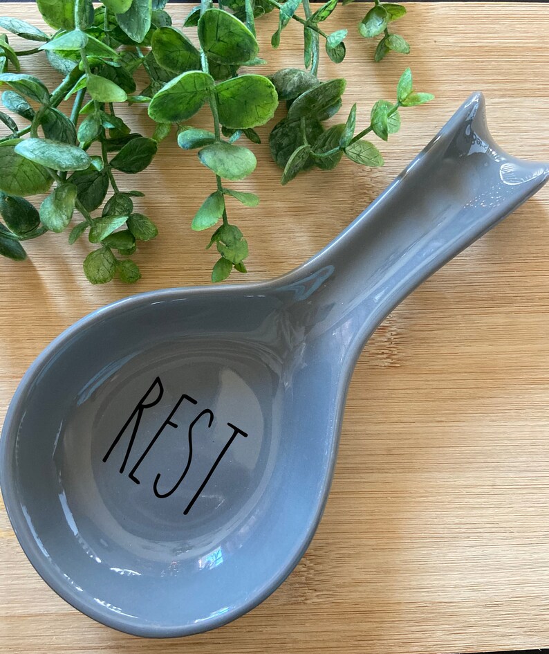 Spoon Rest Kitchen Decor Perfect Housewarming Gift or Etsy