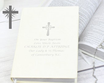 personalized baby bible for baptism