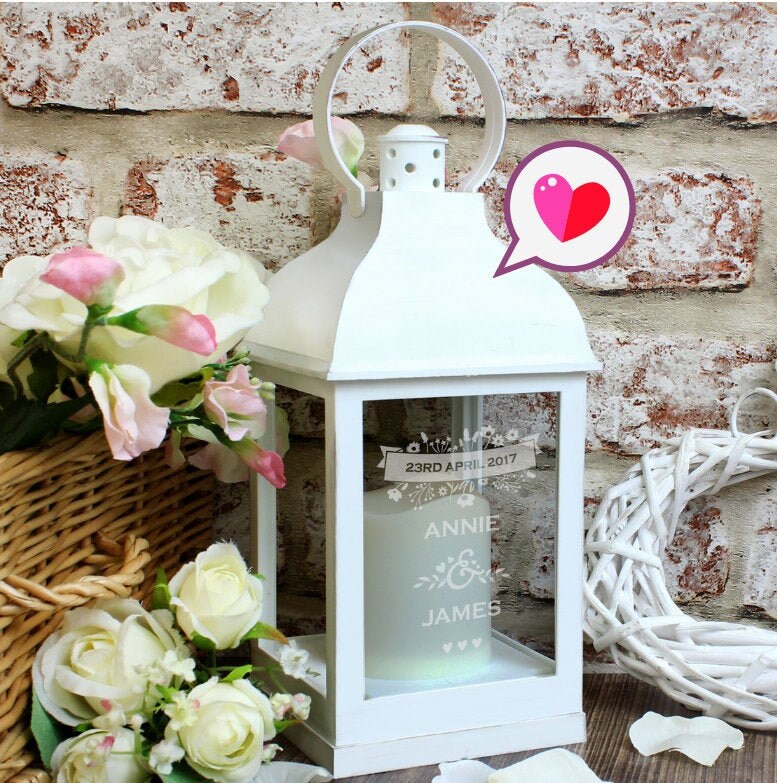 Personalized Lantern Wedding Favors White Lantern Etsy India