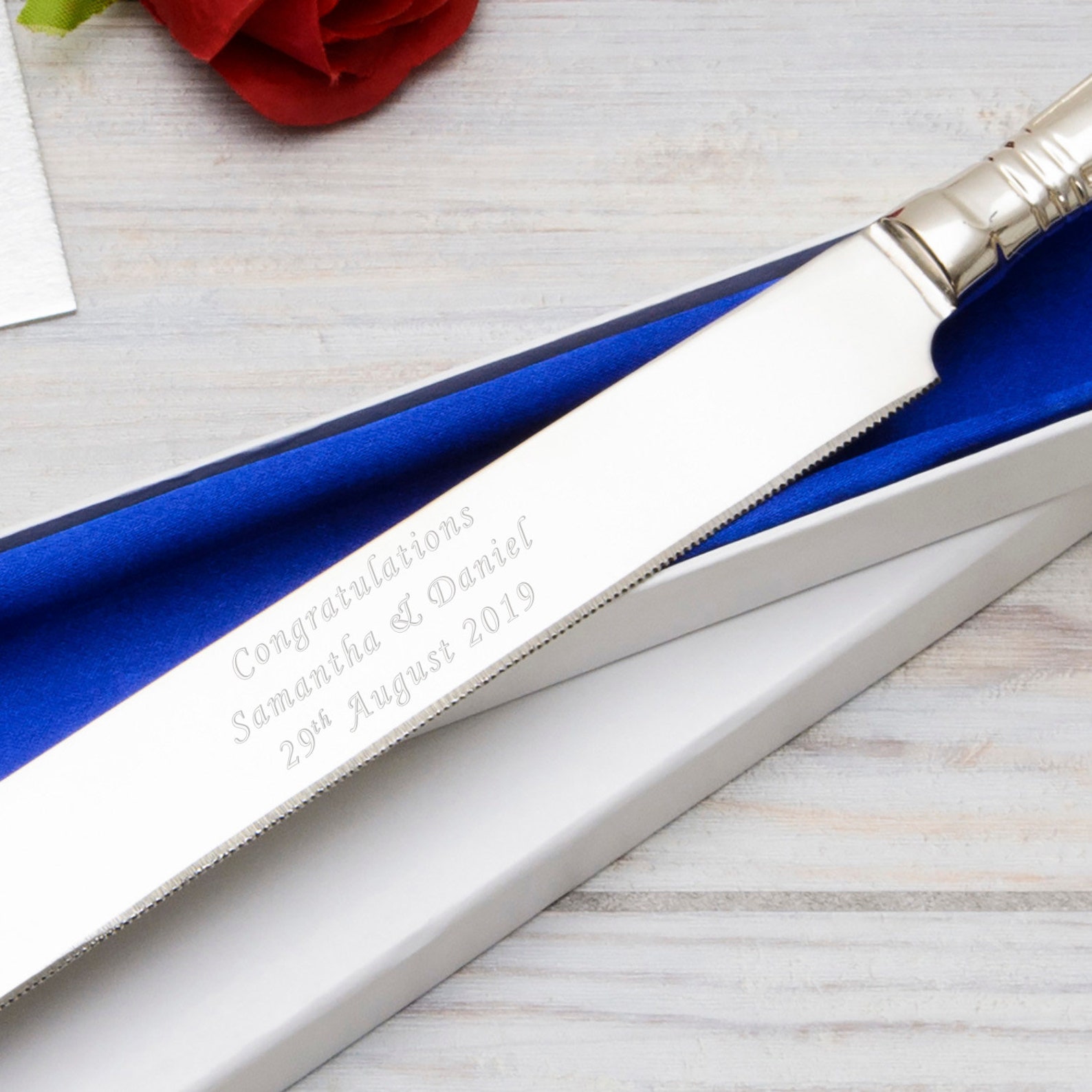 Personalized engraved cake knife Wedding gift Wedding Cake Etsy