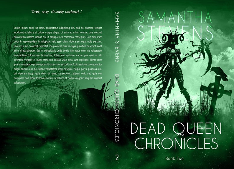 Premade SERIES Book Cover Bundle  Dark Fantasy Urban image 2