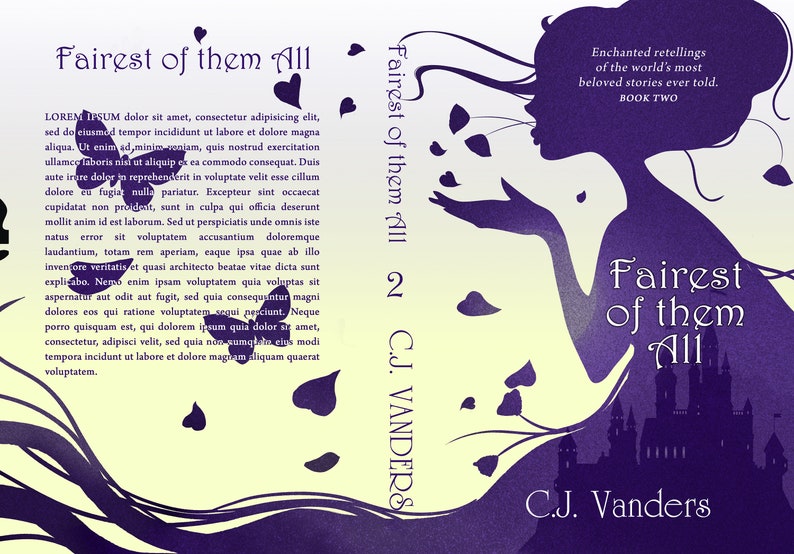 Premade SERIES Book Cover Bundle  Fairytale Fantasy YA image 1