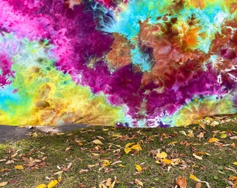 Orion Nebula - Made To Order - Hand Dyed - Duvet Cover Set - Tie Dye Bohemian Bedding