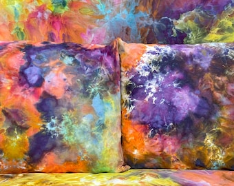 Stardust - Made To Order - Hand Dyed - Duvet Cover Set - Tie Dye Bohemian Bedding