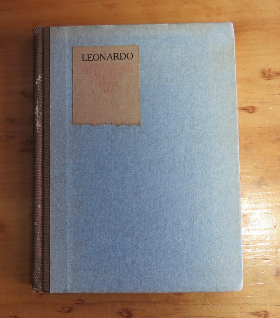 Roycroft LEONARDO by Elbert Hubbard Roycrofters 1902 1st Ed. Limited to 940