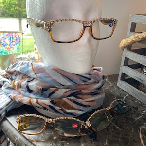 New -Beige Bedazzled Readers!