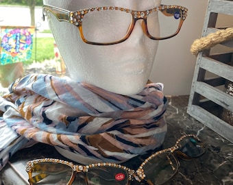 New -Beige Bedazzled Readers!