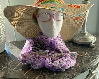 Bright & Breezy Lightweight Summer Purple Readers!