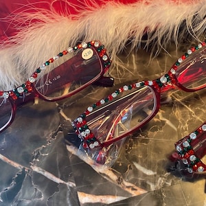 Holiday/Christmas Swarovski Blinged Readers