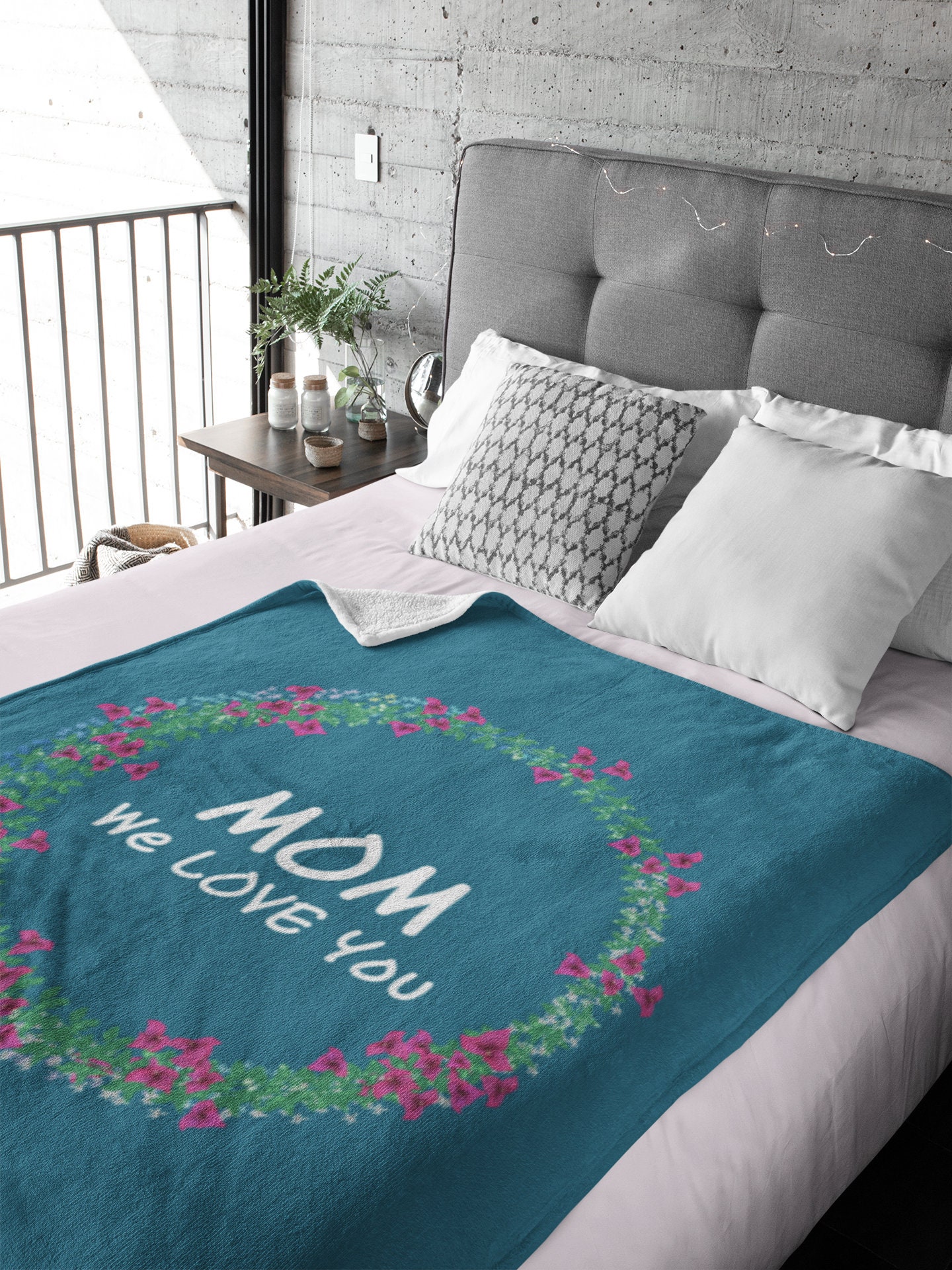 Best gift Customized blanket Add your own text Gift for Etsy