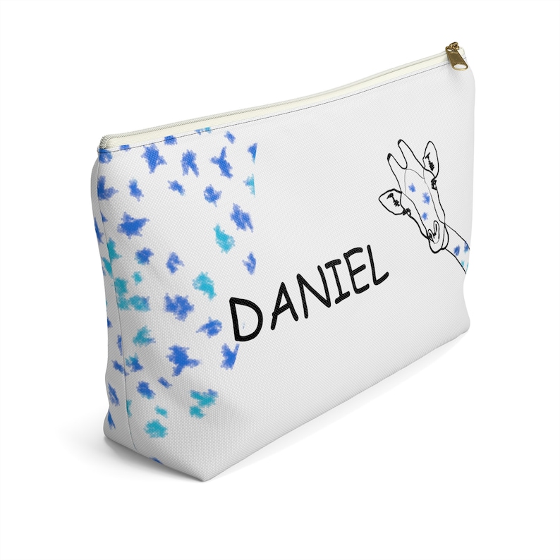 gift for a baby shower Diaper clutch Can be personalized with the name of the baby Newborn gift! with giraffes designed
