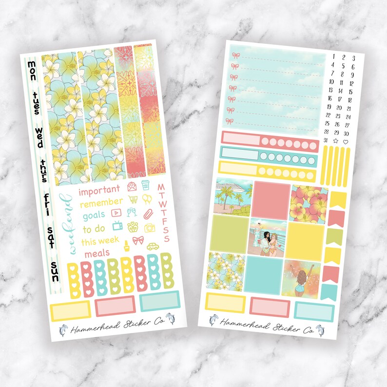 Cruise/'n Up Sticker Kit Strawberries Hobonichi Weeks