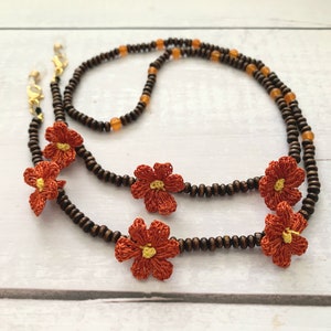 Perlen Brillenkette / Brillenkette / Brillenkette / Sonnenbrillenkette / Halter für Brille / Brillenkette Accessoire / Brillenkette