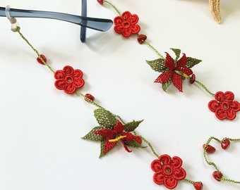 Cordino Per Occhiali Regolabile Donna - Catena Con Ganci In Silicione, 70cm - Foto 10