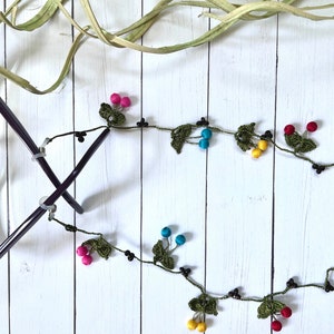 Colorful Glasses Chain / Crochet Eyeglass Chain  / Glasses Leash / Spectacle Chain / Eyeglasses Lanyard / Glasses Holder for Women