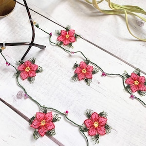 Eyeglass Chain / Floral Eyewear Accessory / Glasses Chain / Sunglasses Chain / Eyeglass Necklace / Eyewear Chain