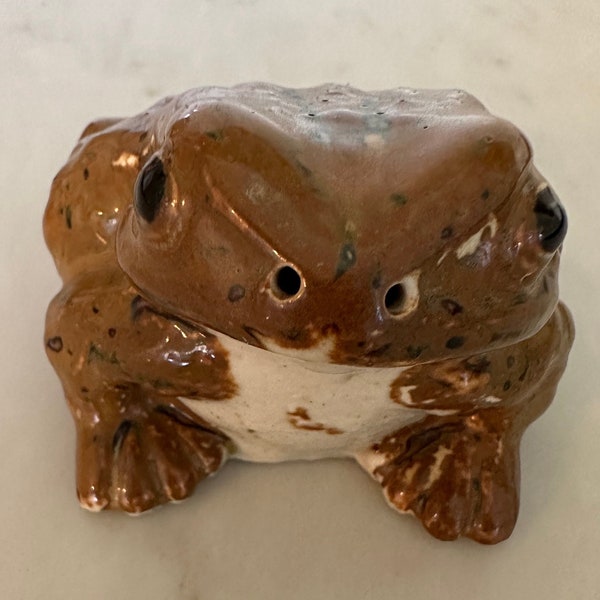 Vintage Ceramic Frog Etsy