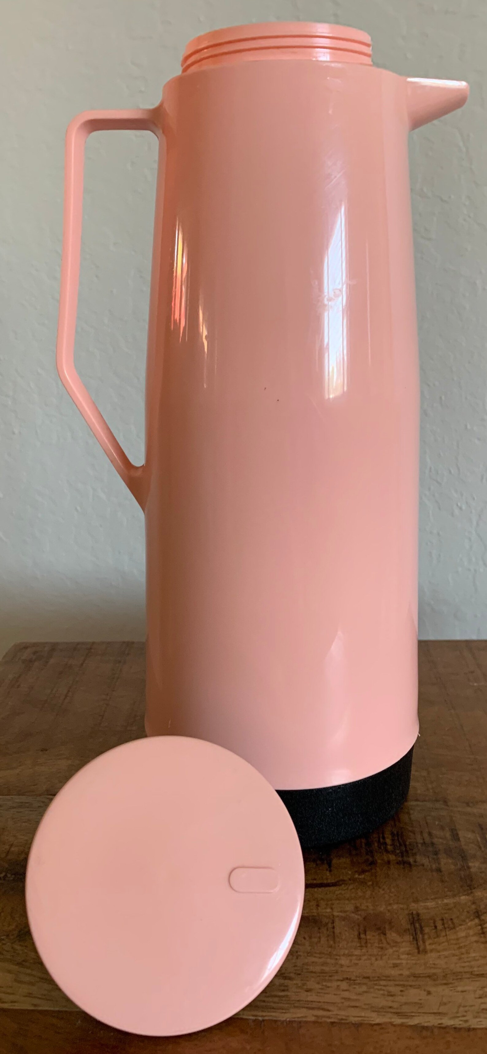 Vintage Insulated Thermos/carafe Pink Retro MCM Style Etsy