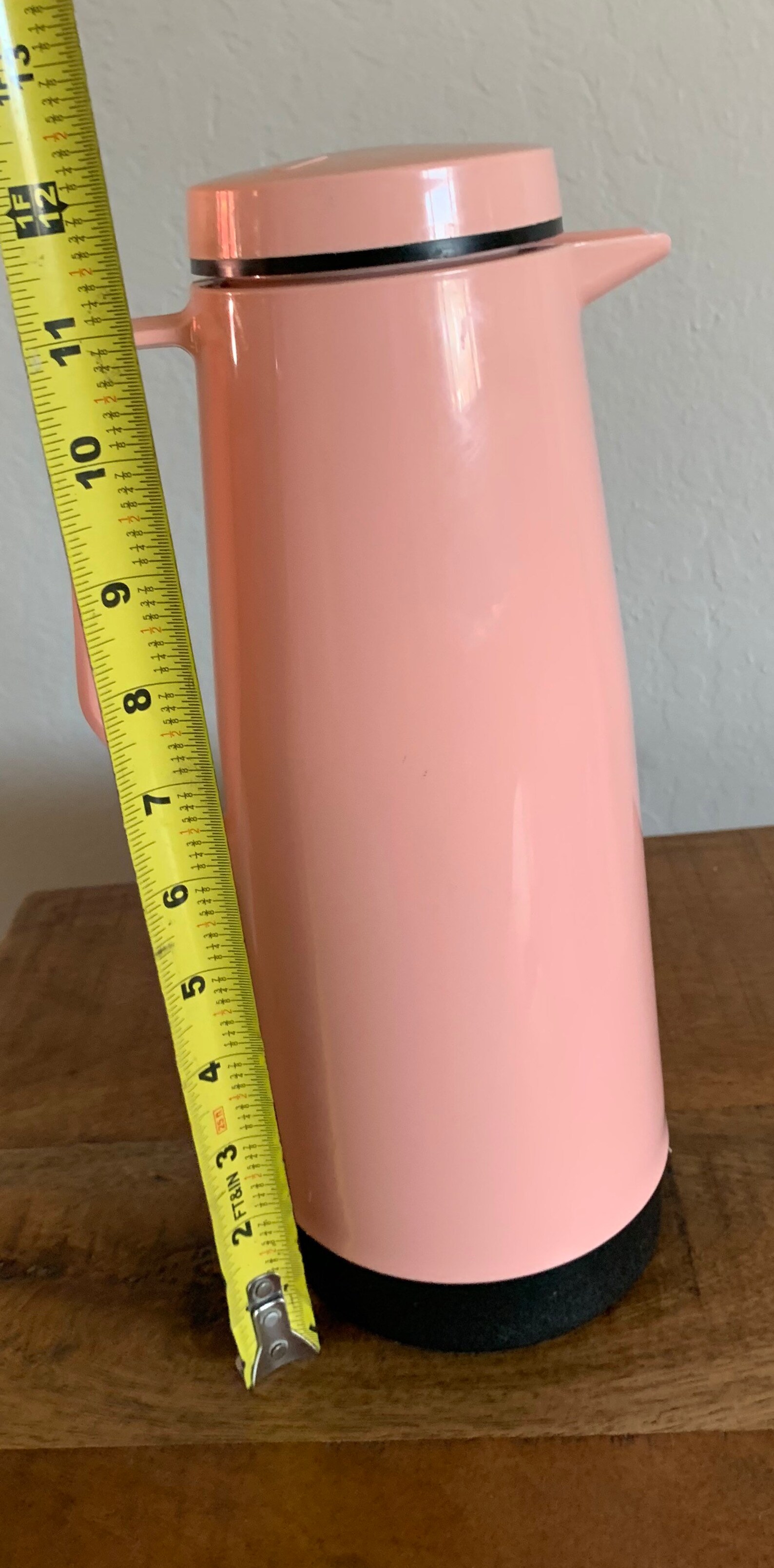Vintage Insulated Thermos/carafe Pink Retro MCM Style Etsy