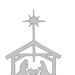 Nativity Set String Art Pattern Christmas String Art - Etsy