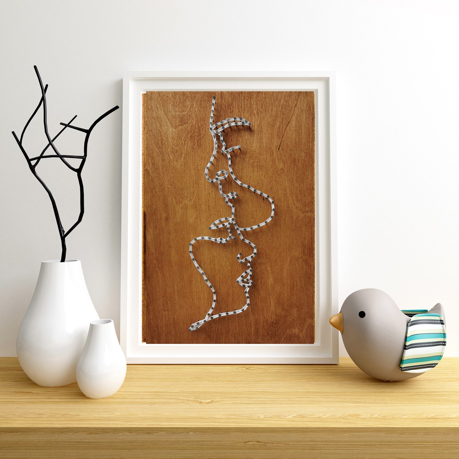 Face to Face String Art Patterns DIY Love String Art Etsy
