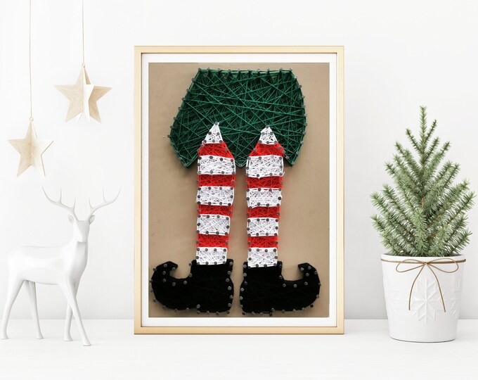 Nativity Set String Art Pattern, Christmas String Art Template ...