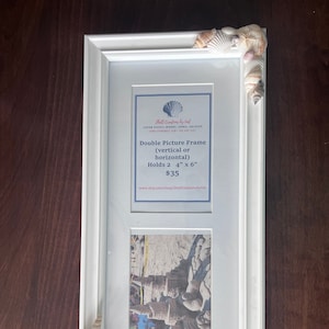 Double Opening Seashell Frame