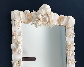 Roberta's Custom Seashell Mirror