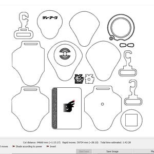 Fichier Digivice 3D Digimon Tamers | Cadeau artisanal | Graveur laser