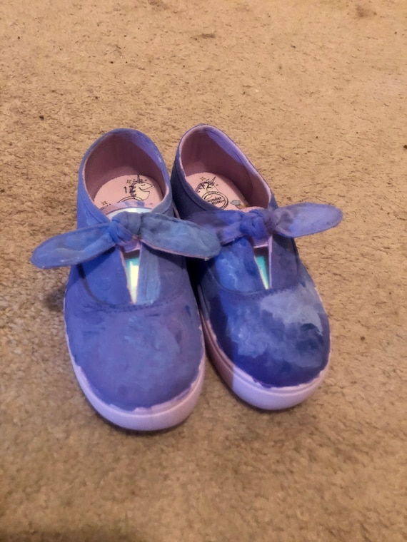 Purple Kid Shoes