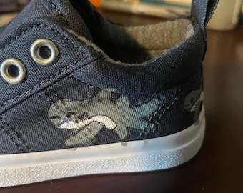 Cute Gray Shark Shoes