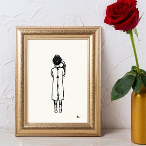 Digital Download Angel Baby Memorial Print (Cream) , Baby Loss Gift, Miscarriage, Remembrance,
