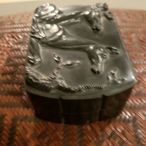 HiCKOK Stag and Deer Celluloid Box - image 3