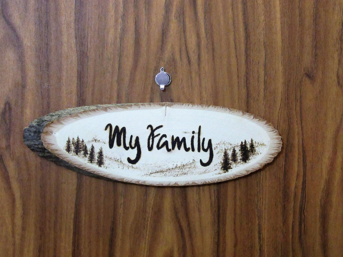 Un cadeau pour une nouvelle maison signe personnalisé de nom | Etsy